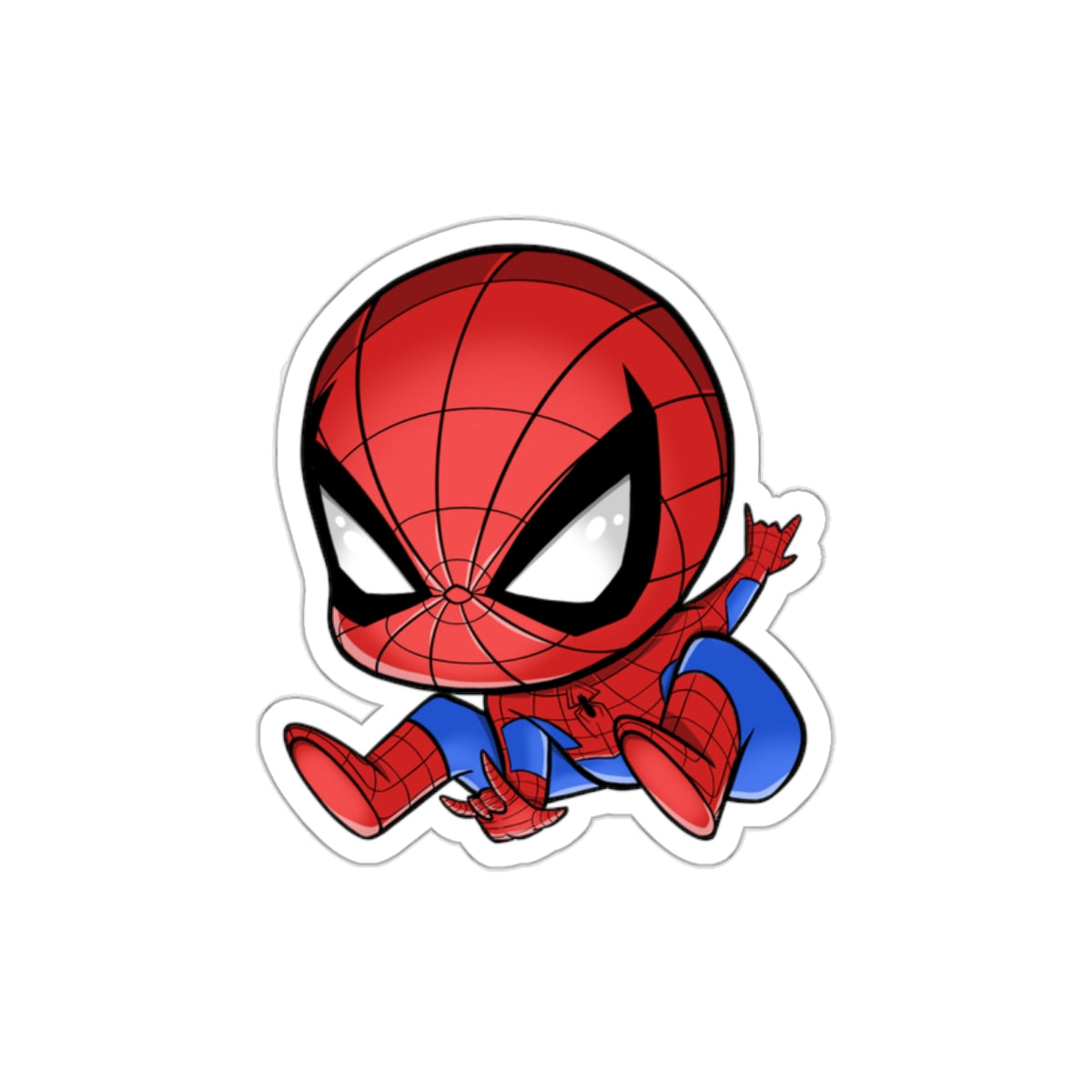 Spider-Man | Chibi | Marvel Comics | Die-Cut Stickers | Art of Malo