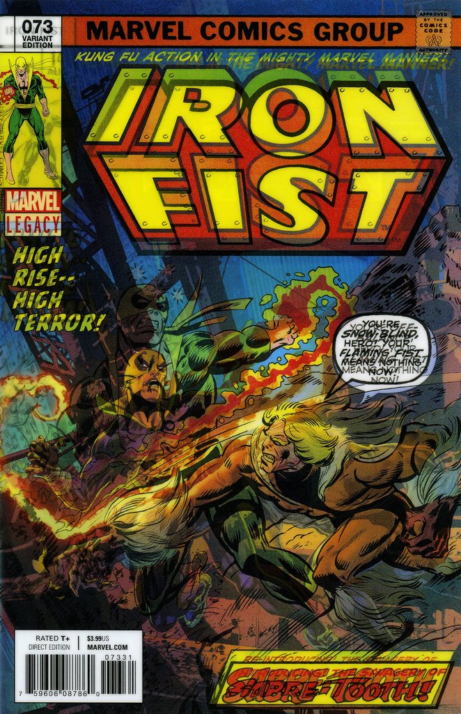 Iron Fist #1 Alex Ross Variant