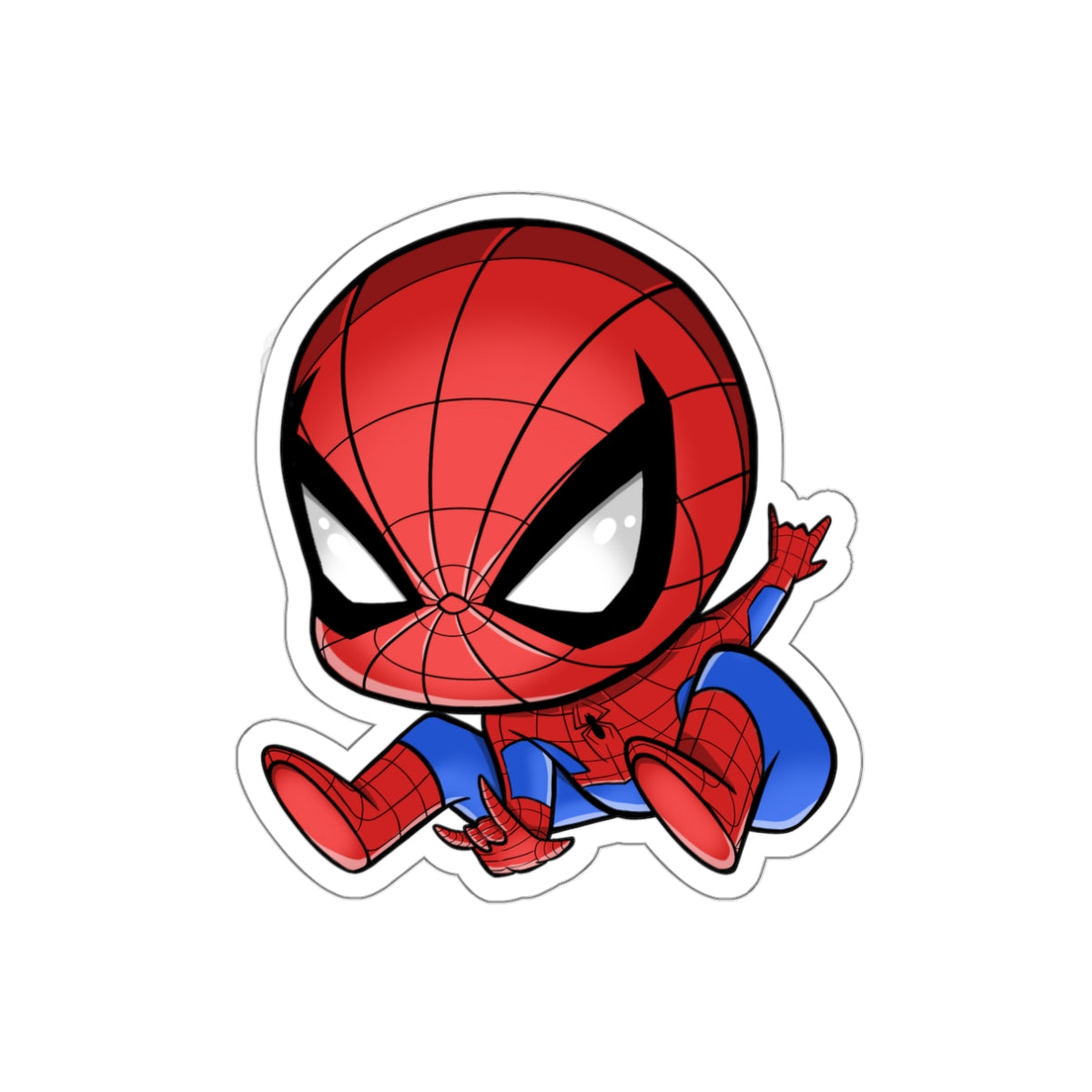 Spider-Man | Chibi | Marvel Comics | Die-Cut Stickers | Art of Malo