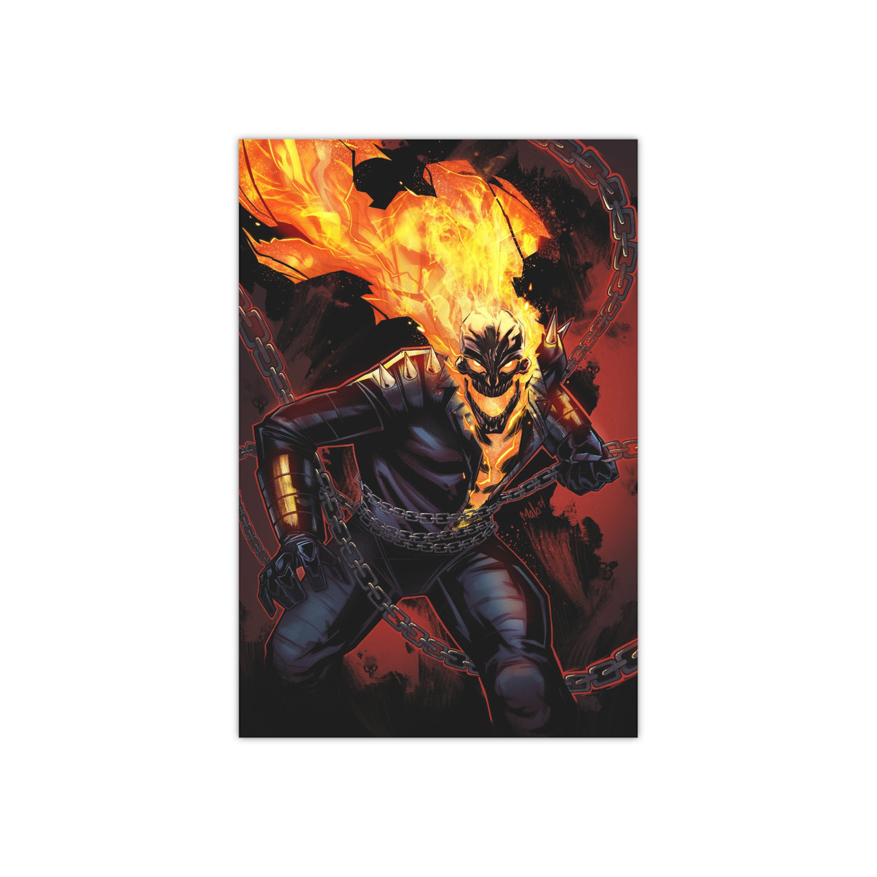 Ghost Rider Satin Posters (300gsm) | Unsigned