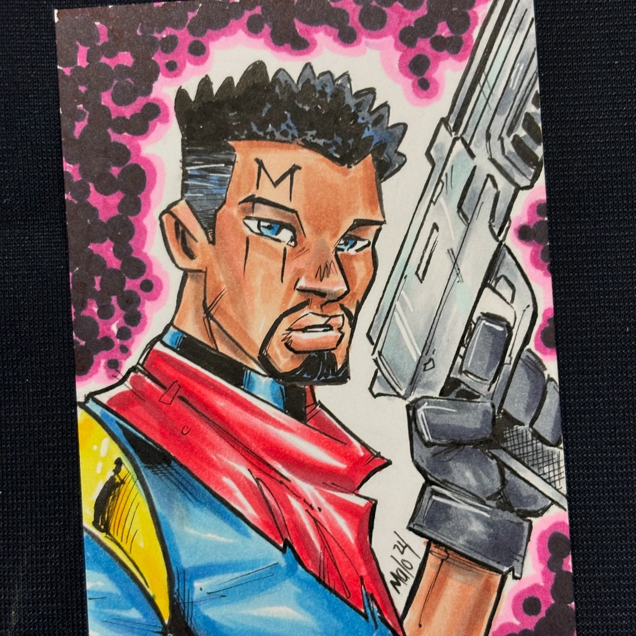 Bishop Sketch Card | 2.5 x 3.5 | Original Art | Art of Malo