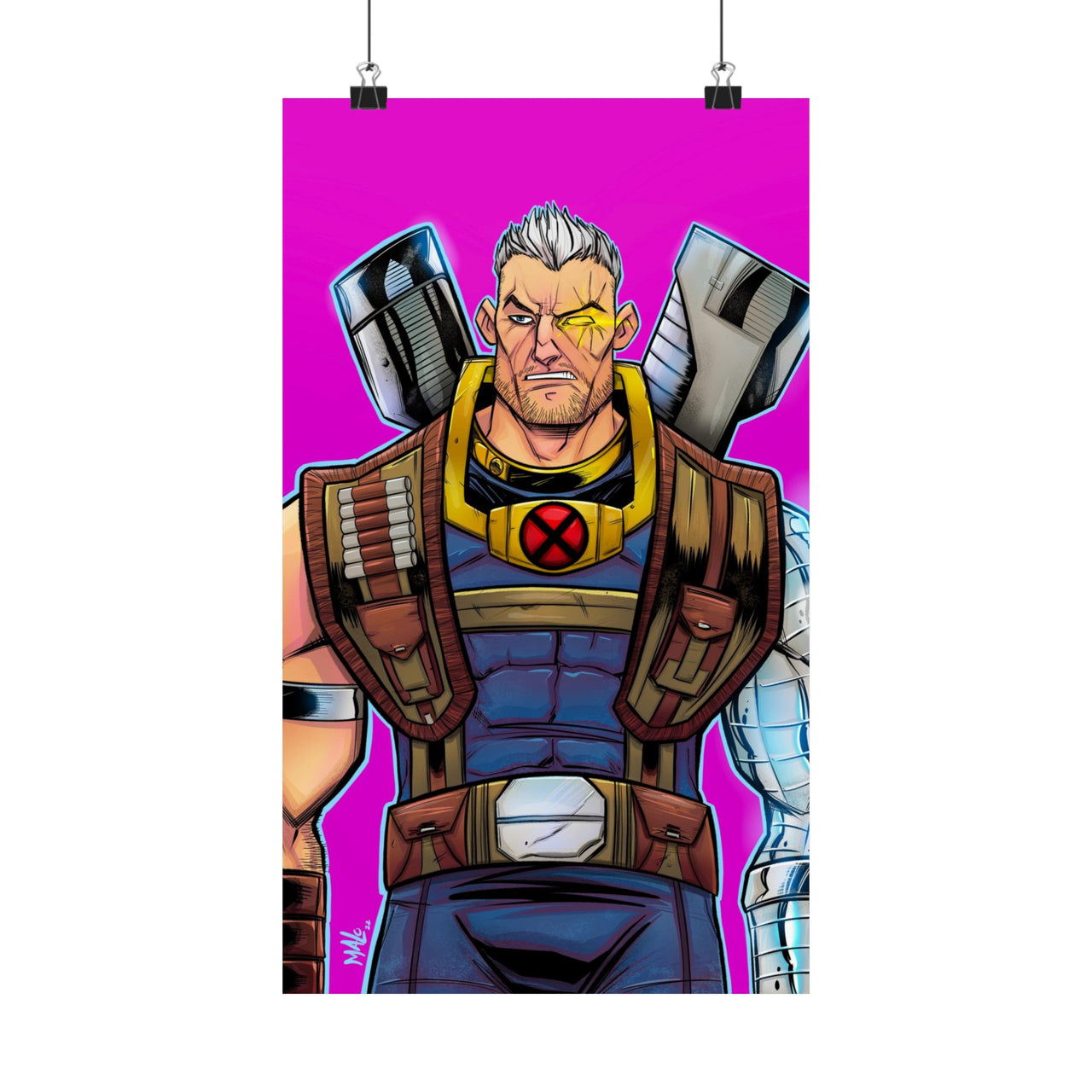 Unsigned - Cable Poster | X-Force | ArtofMalo | Matte Vertical Posters