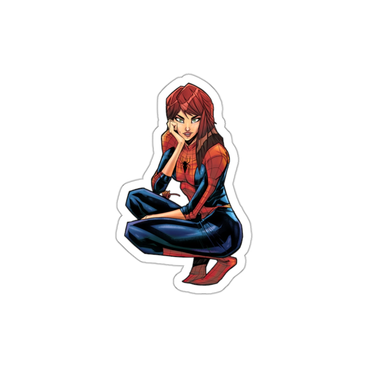 Mary Jane | Spider-Man | Die-Cut Stickers | Art of Malo