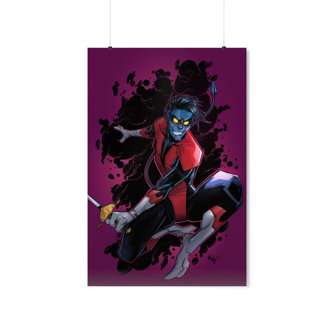 Nightcrawler | X-men | Premium Matte Vertical Posters (Unsigned)