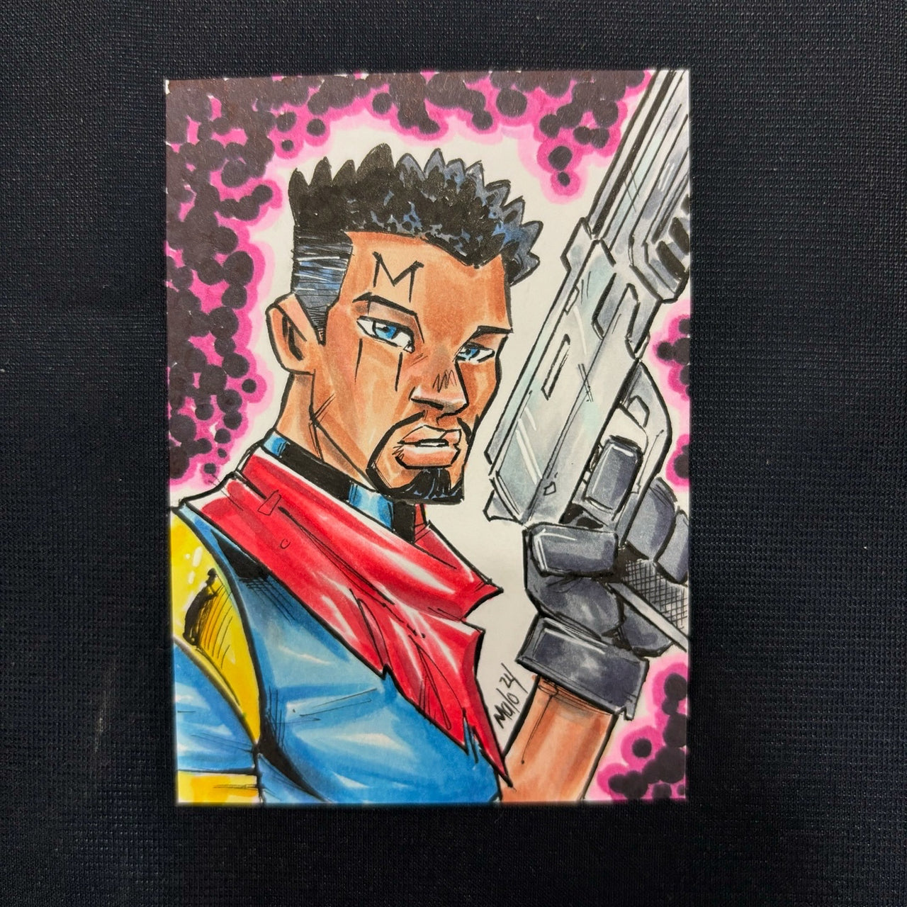 Bishop Sketch Card | 2.5 x 3.5 | Original Art | Art of Malo