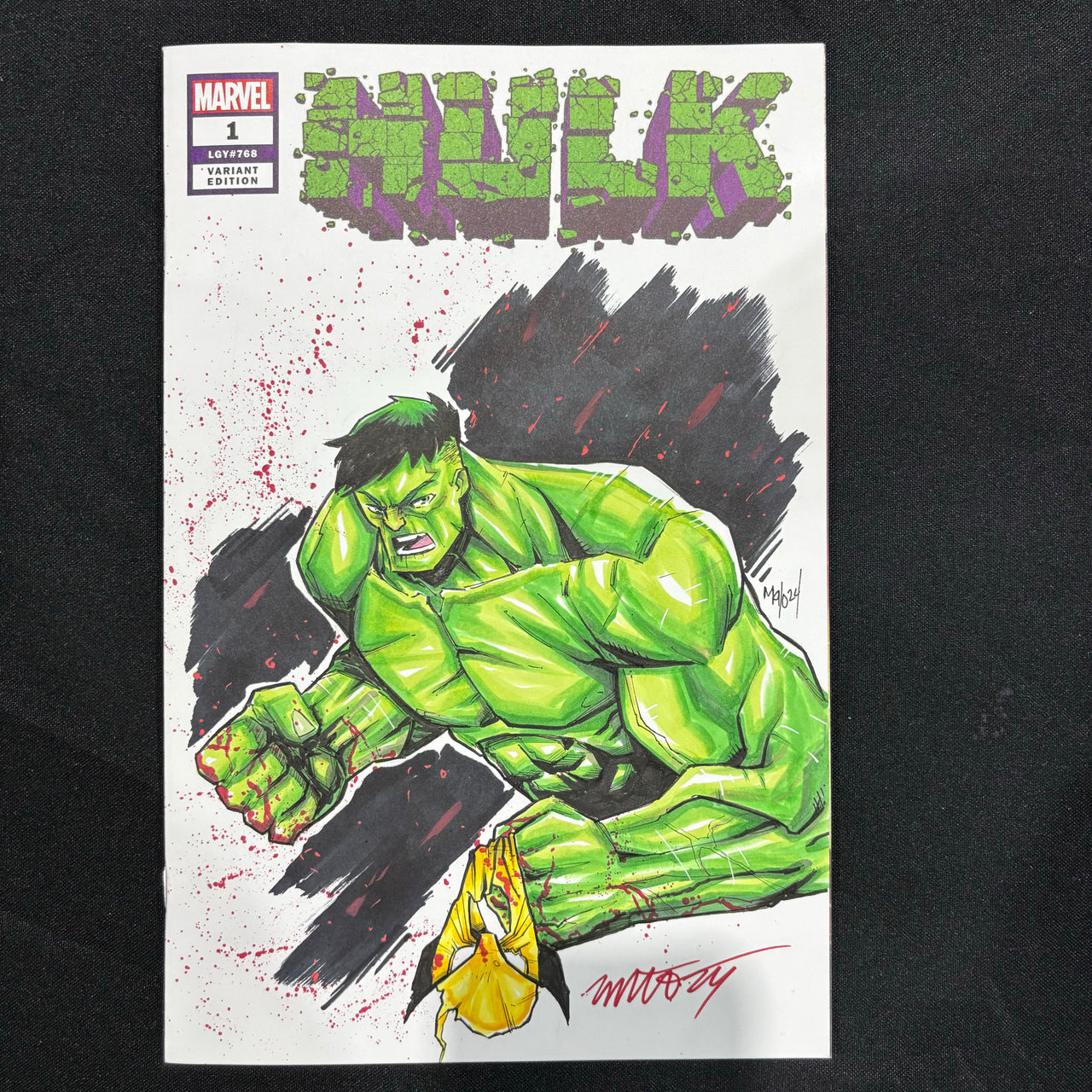 Hulk Sketch Cover | Hulk 181 Homage | Art of Malo