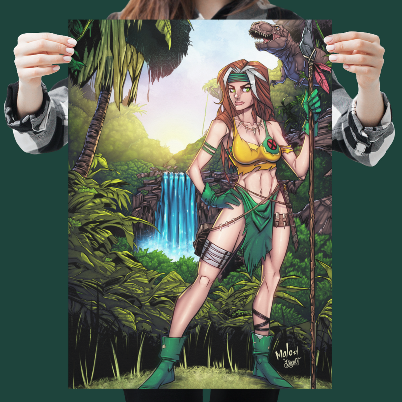 Savage Land Rogue Satin Posters (300gsm) | Unsigned | ArtofMalo