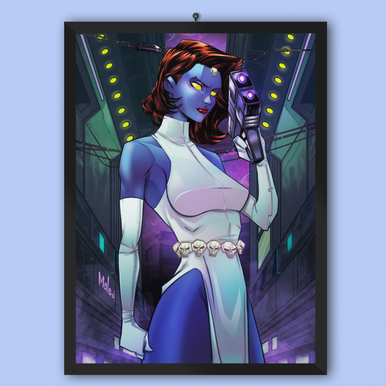 Mystique Satin Posters (300gsm) | X-Men | Unsigned | ArtofMalo