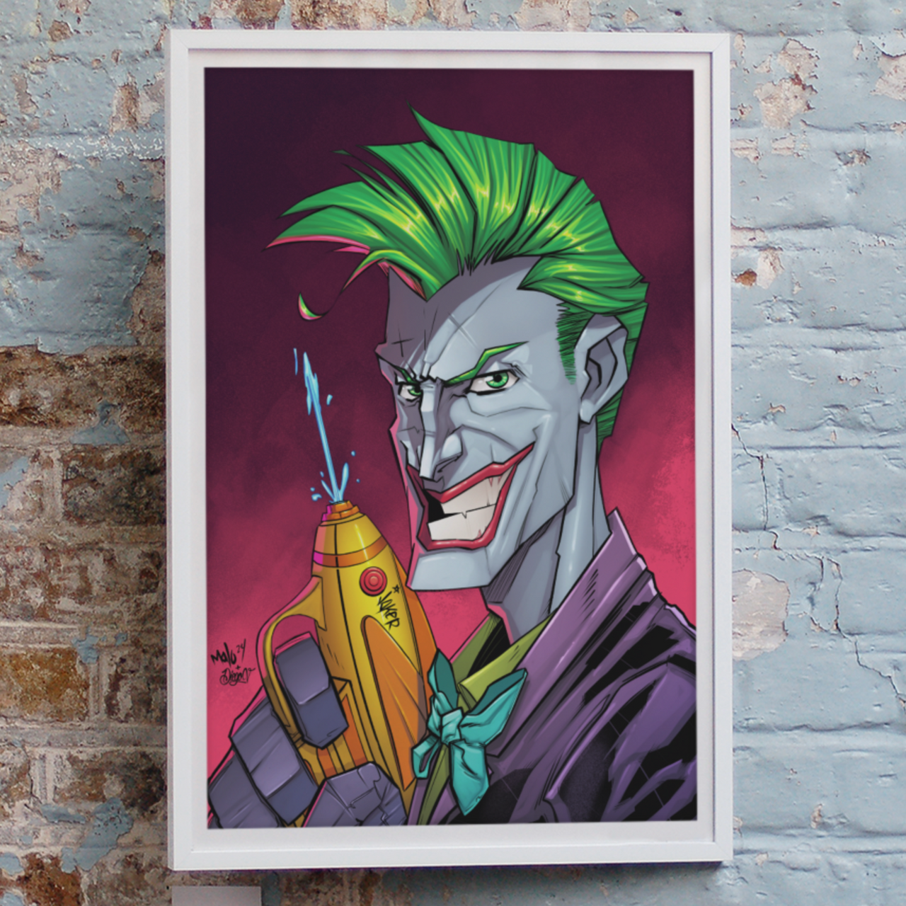 Joker Satin Posters (300gsm) | X-Men | Unsigned | ArtofMalo