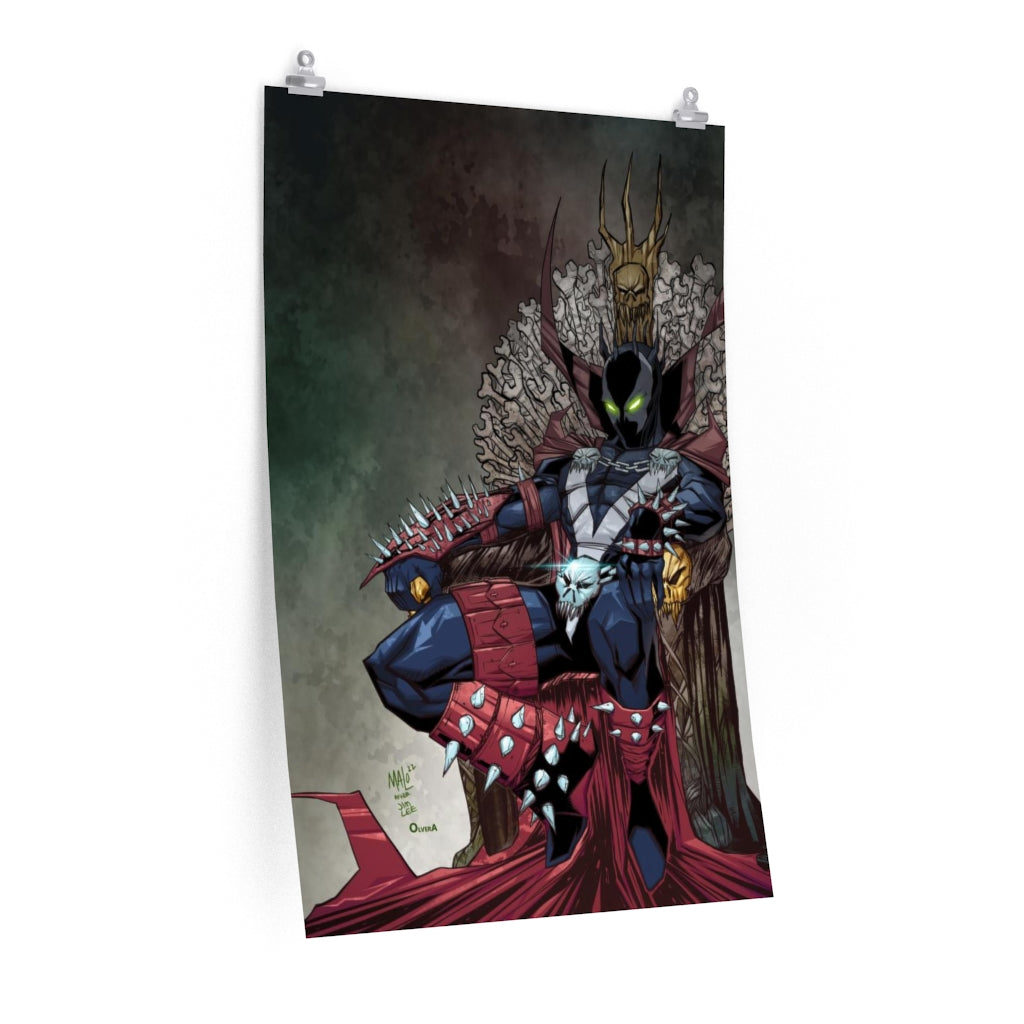 Spawn Print | King Spawn | Art Print | Virgin Cover | Premium Matte vertical posters