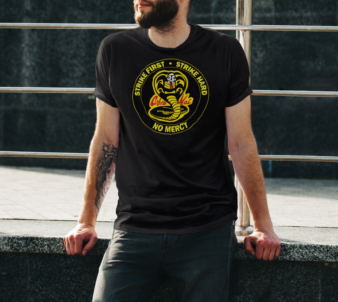 Cobra Kai Badge Vintage Styled Unisex Tee