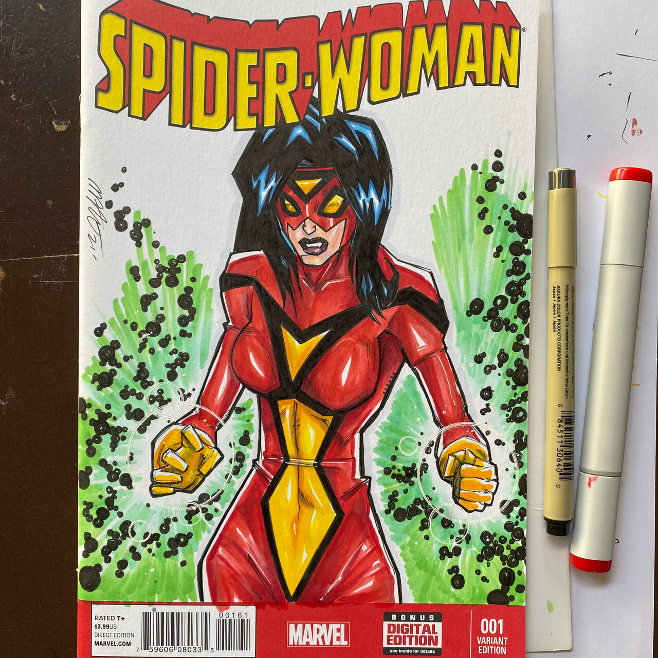 Spider-Woman 1 Blank