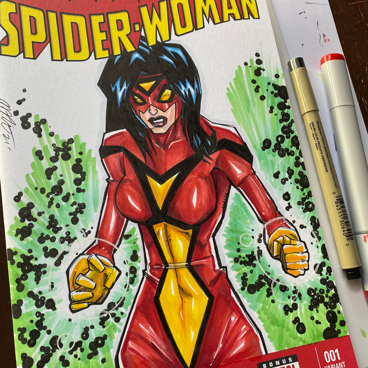 Spider-Woman 1 Blank