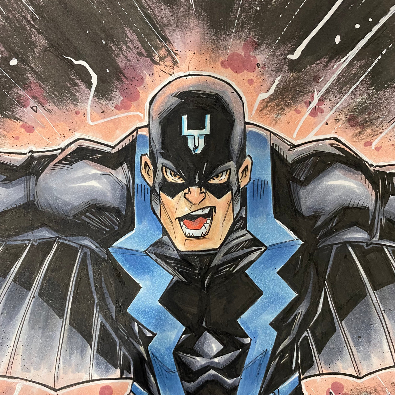 Black Bolt on Inhuman #1 | ArtofMalo