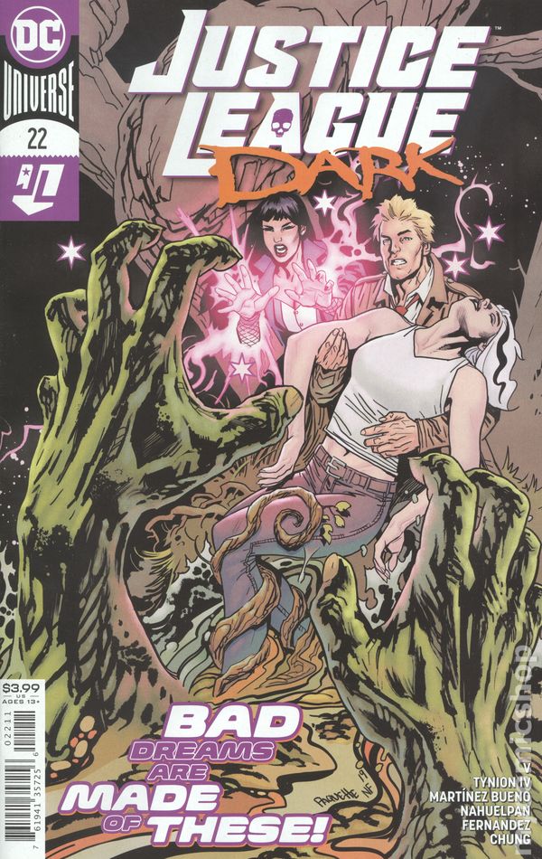 Justice League Dark #22A - July 2020 by DC. Cover By Yanick Paquette. N