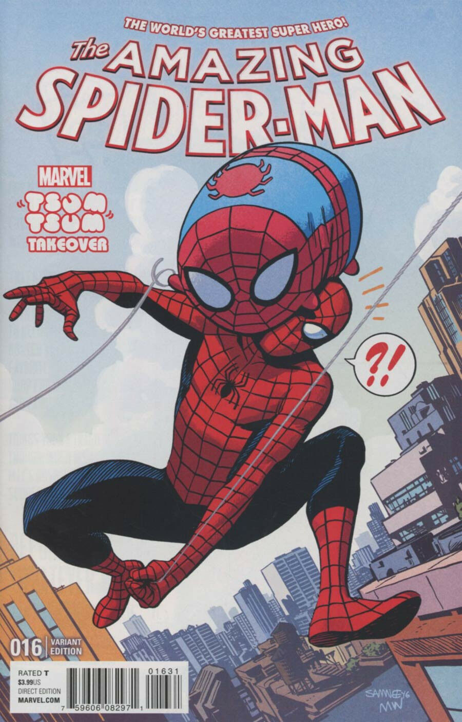 AMAZING SPIDERMAN 16 *Chris Samnee Tsum Tsum Variant