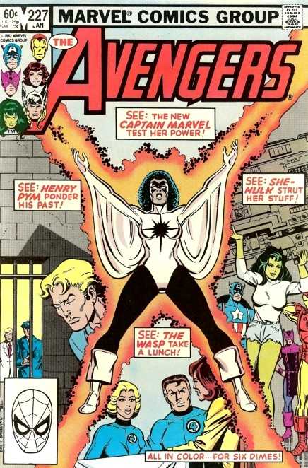 The Avengers #227 2nd App of Monica Rambeau (Captain Marvel)