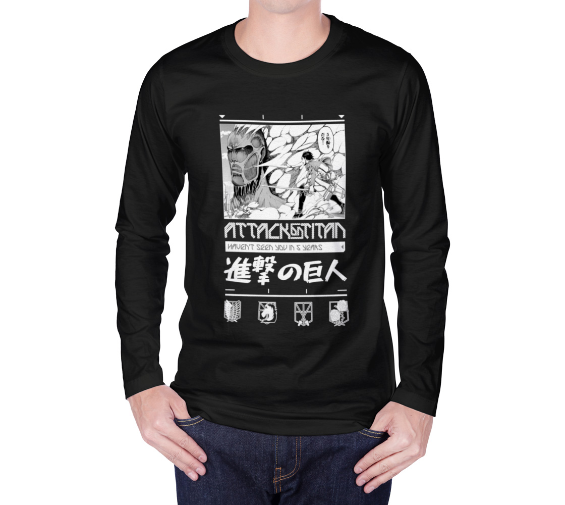 Attack on Titan | Tech Design |  Long Sleeve