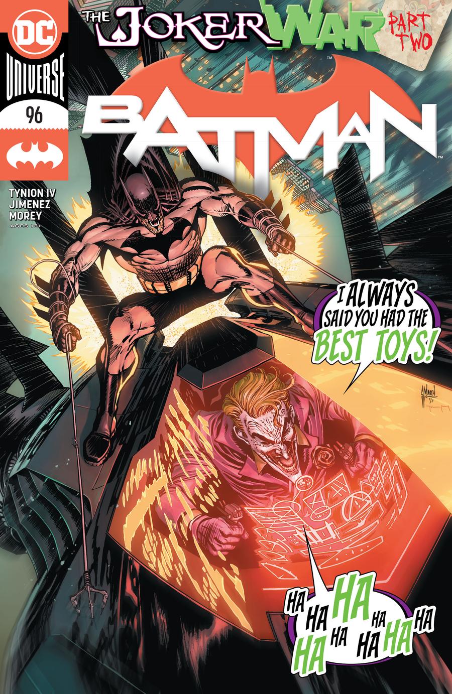 Batman Vol 3 #96 - Cover A Regular Guillem March Cover (Joker War Tie-In) *1st Clownhunter