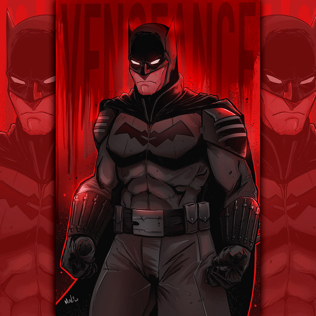 Batman Vengeance Print | Art of Malo *Unsigned