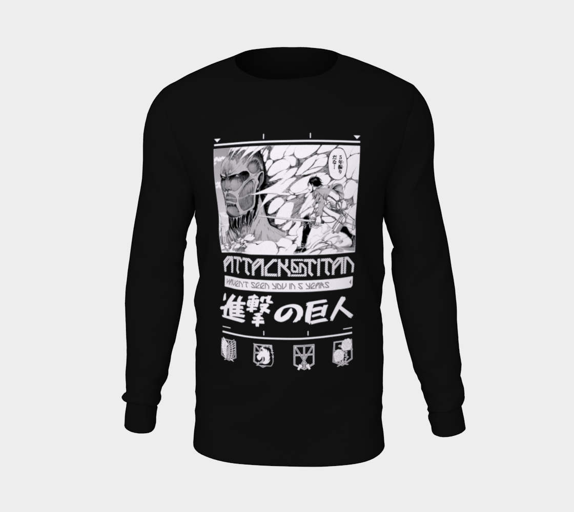 Attack on Titan | Tech Design |  Long Sleeve