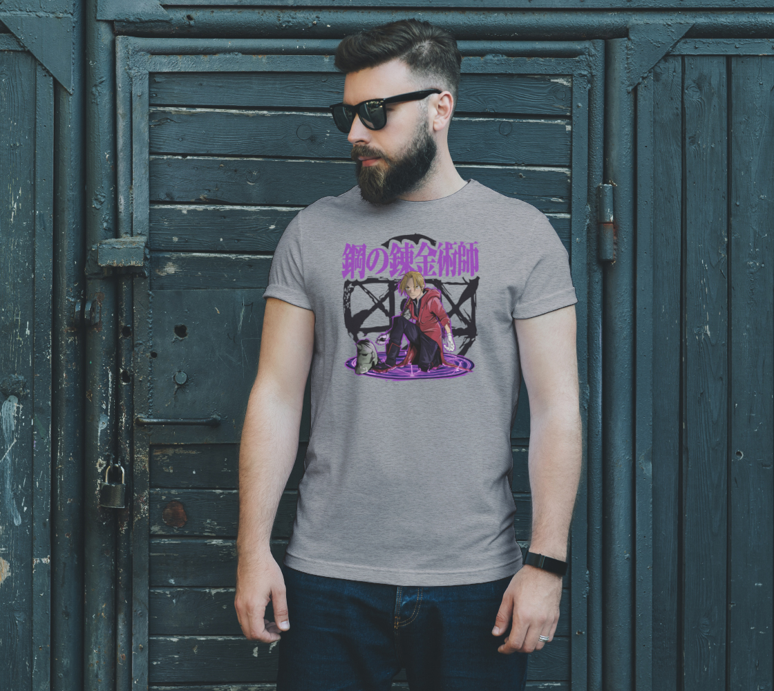 Fullmetal Alchemist Grey Unisex Tee