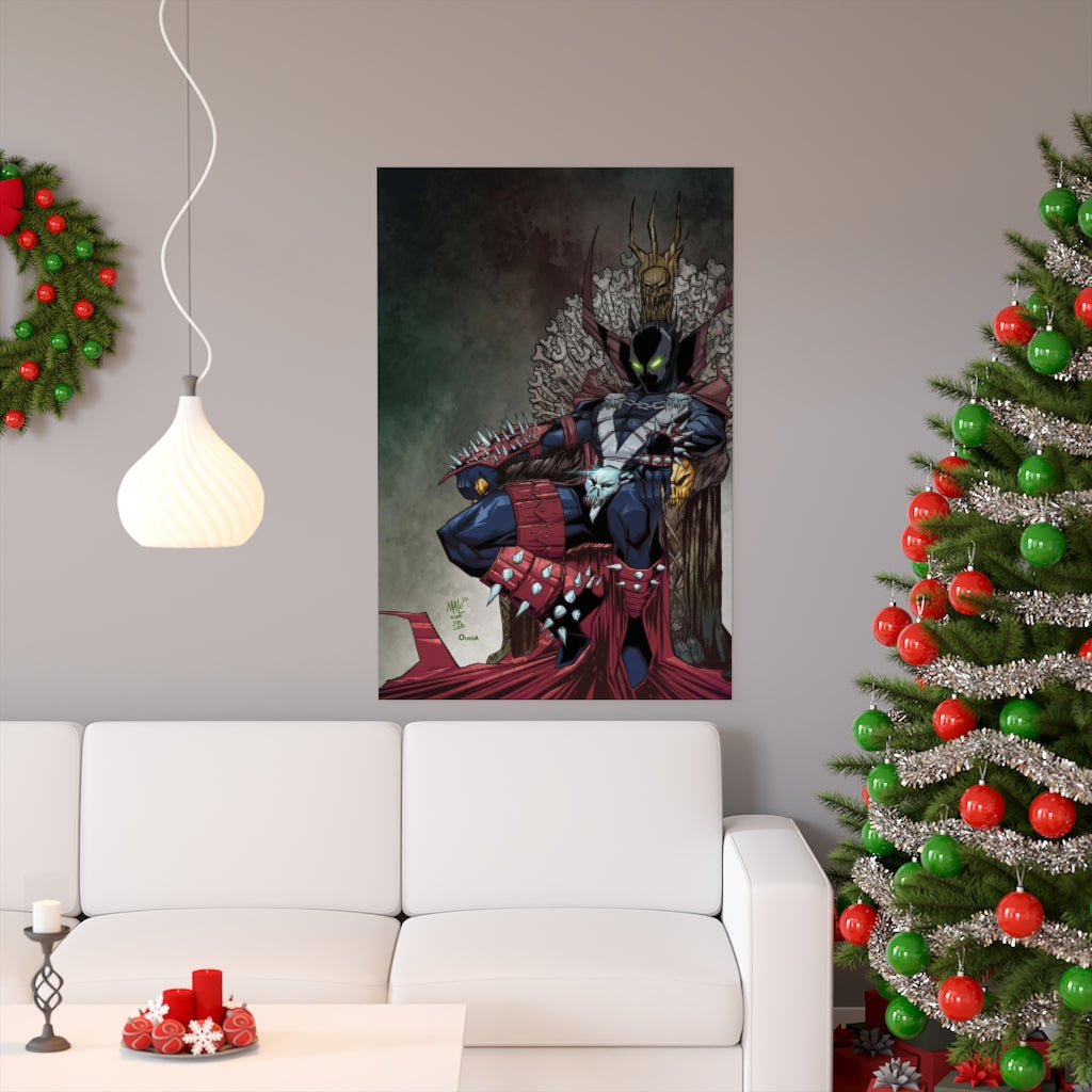 Spawn Print | King Spawn | Art Print | Virgin Cover | Premium Matte vertical posters