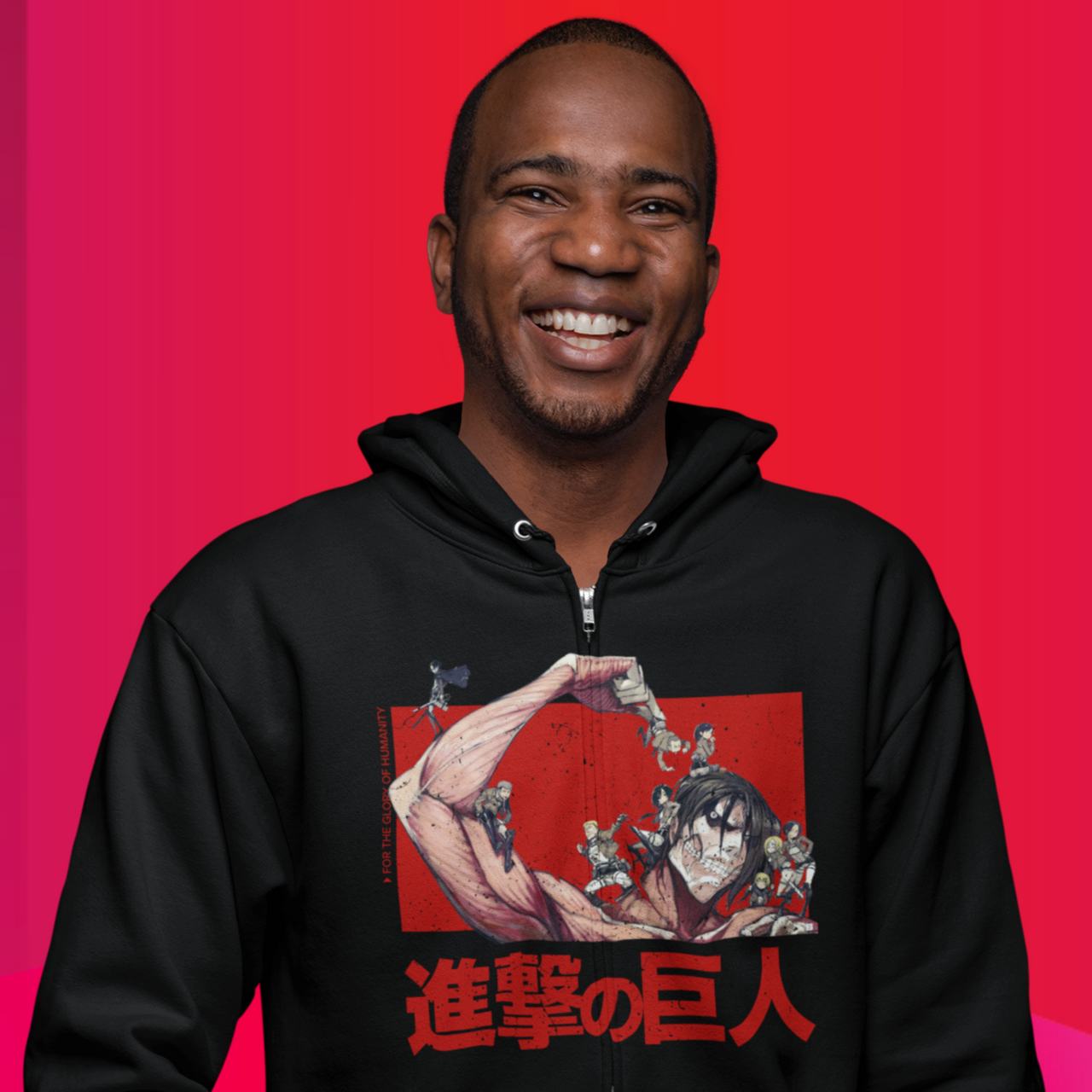 Attack on Titan - Unisex Heavy Blend™ Full Zip Hooded Sweatshirt