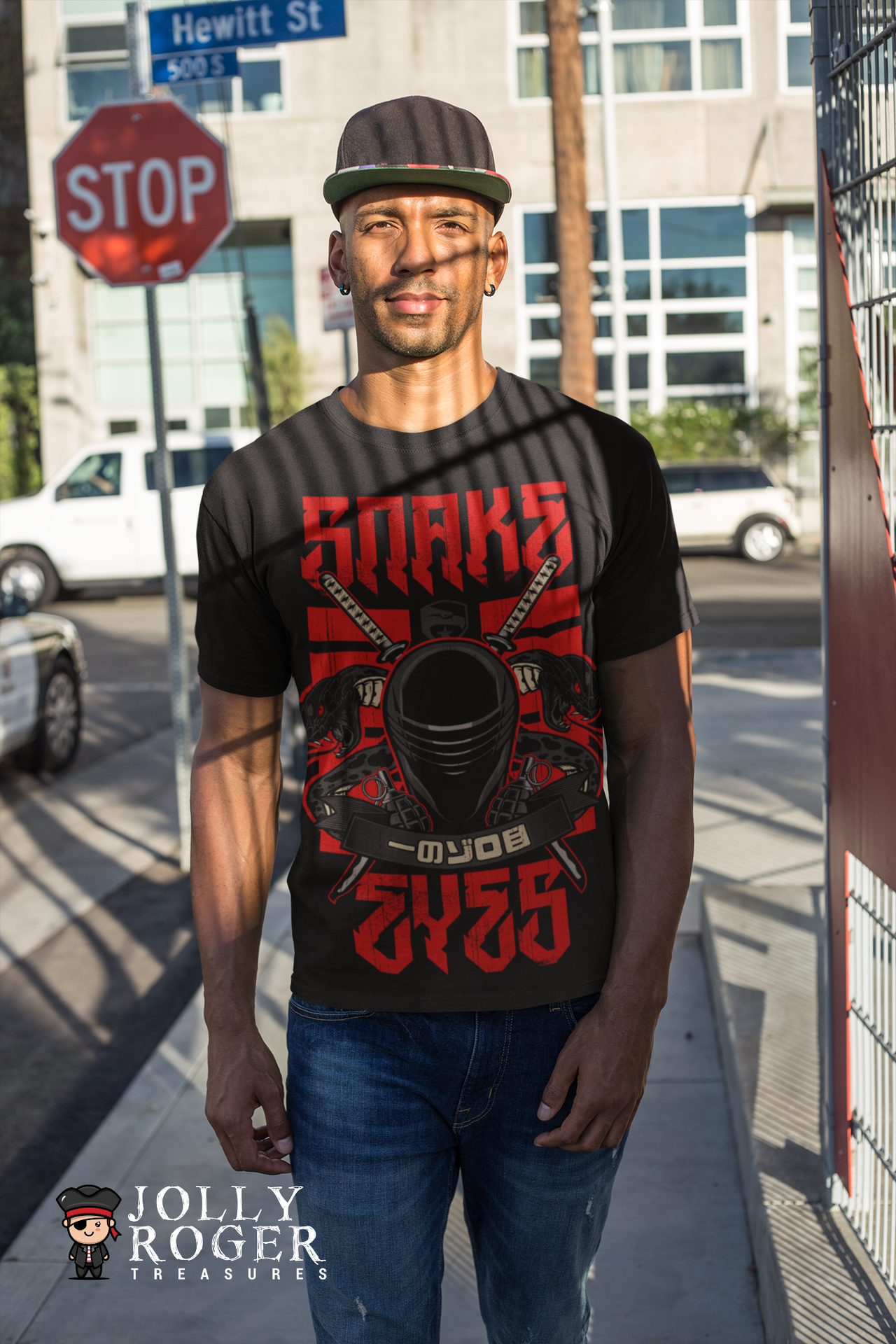 Snake Eyes Tee | Gi Joe 1 sided Tee