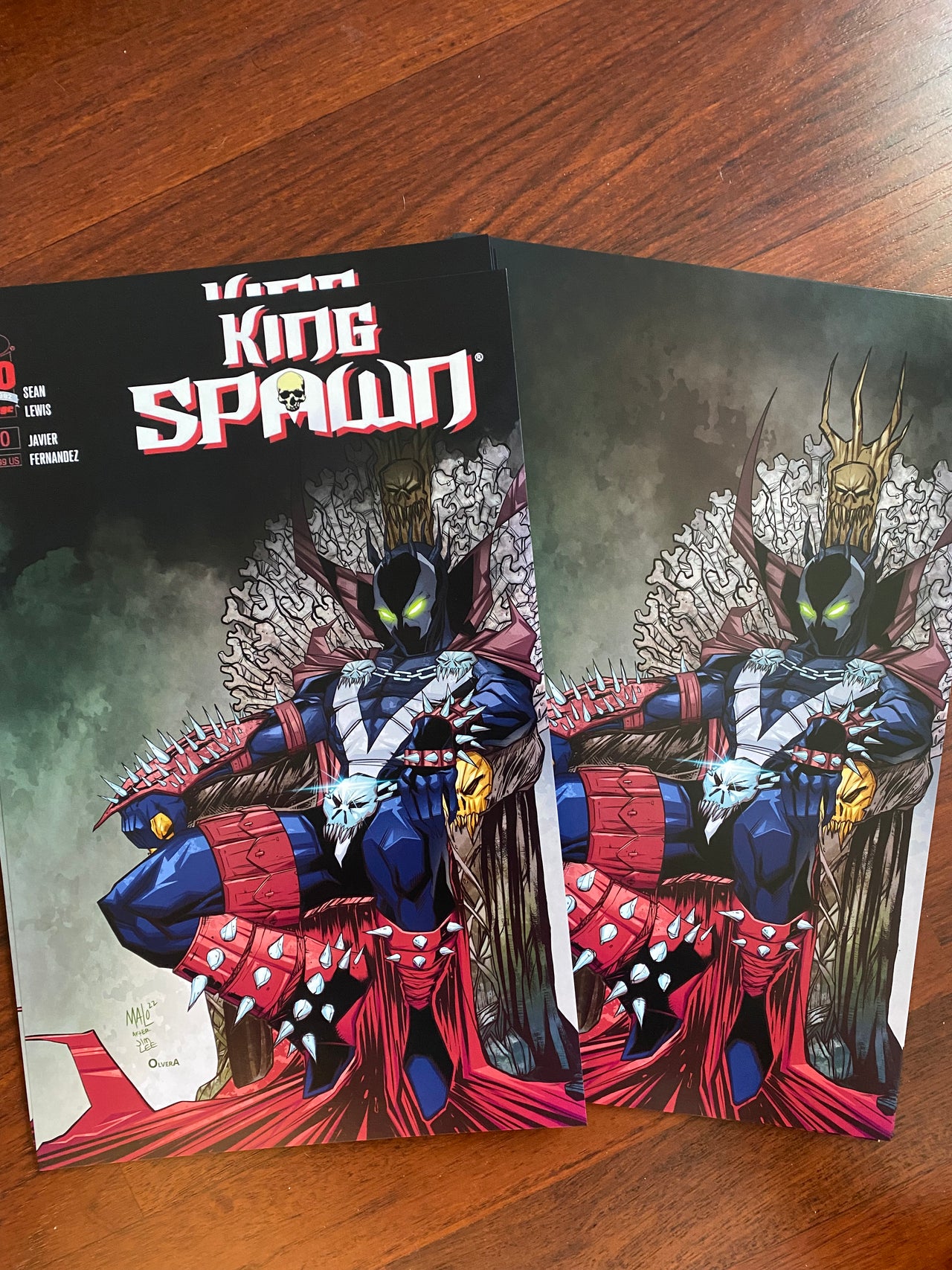 *Signed Spawn 10 variant cover prints