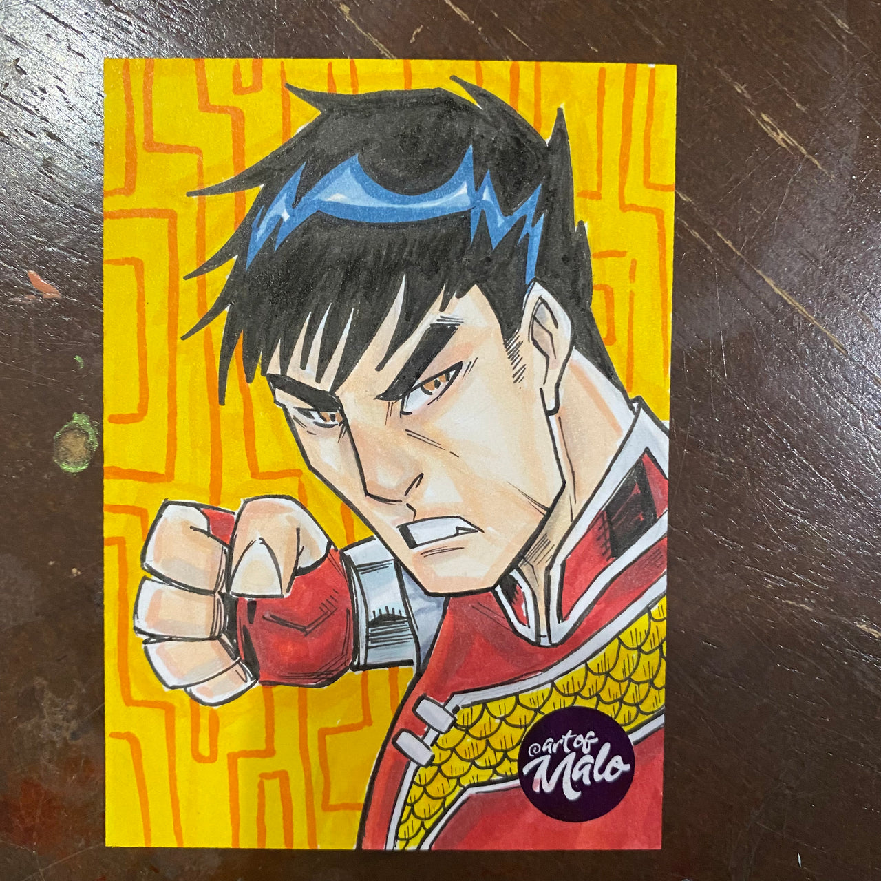 Shang Chi sketch card