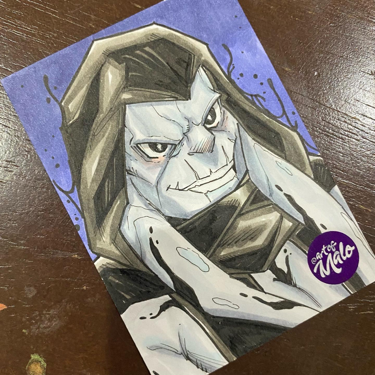 Gorr The God Butcher sketchcard