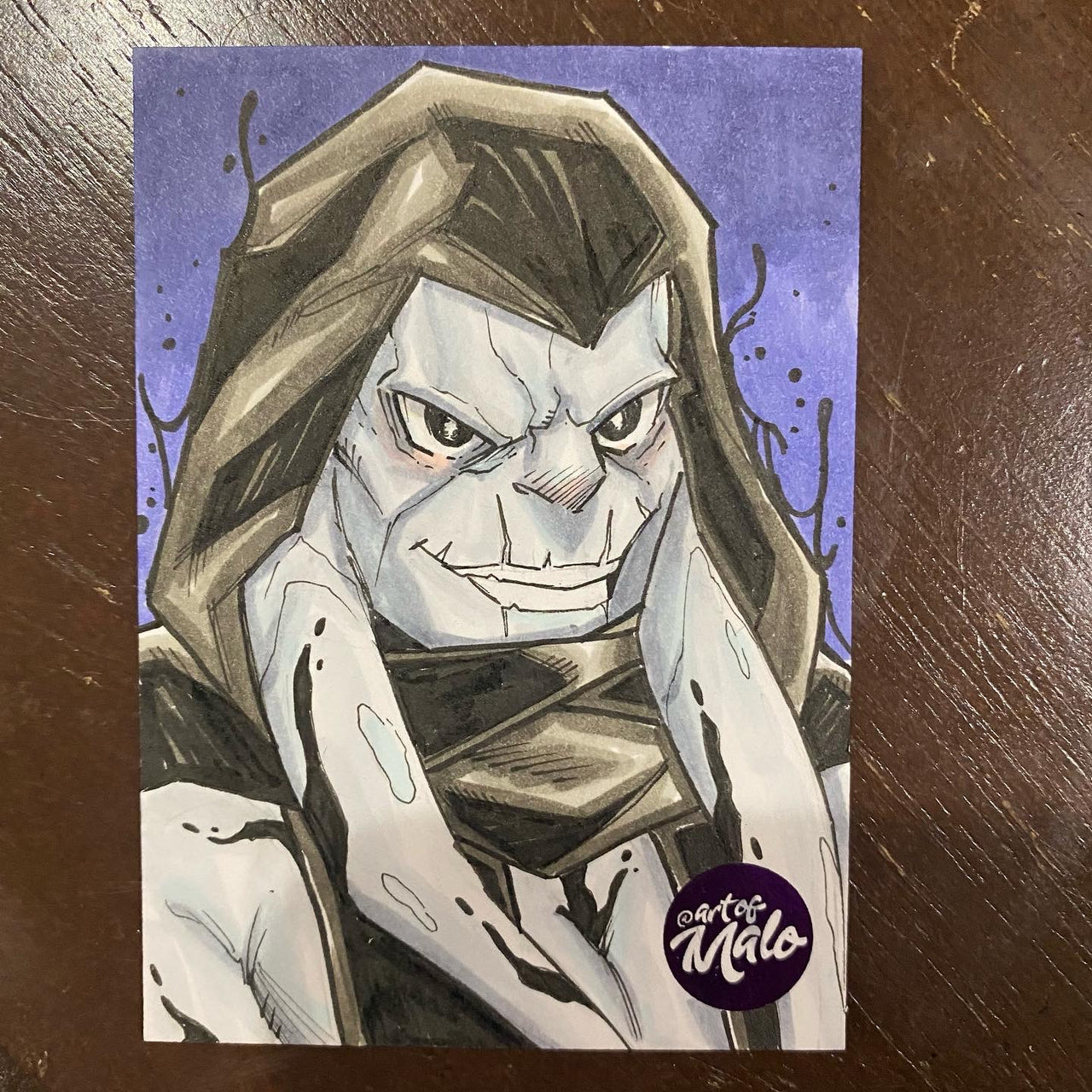 Gorr The God Butcher sketchcard