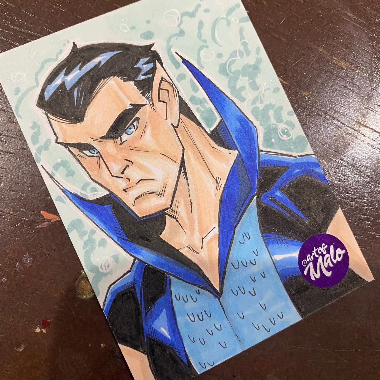 Prince Namor sketch card