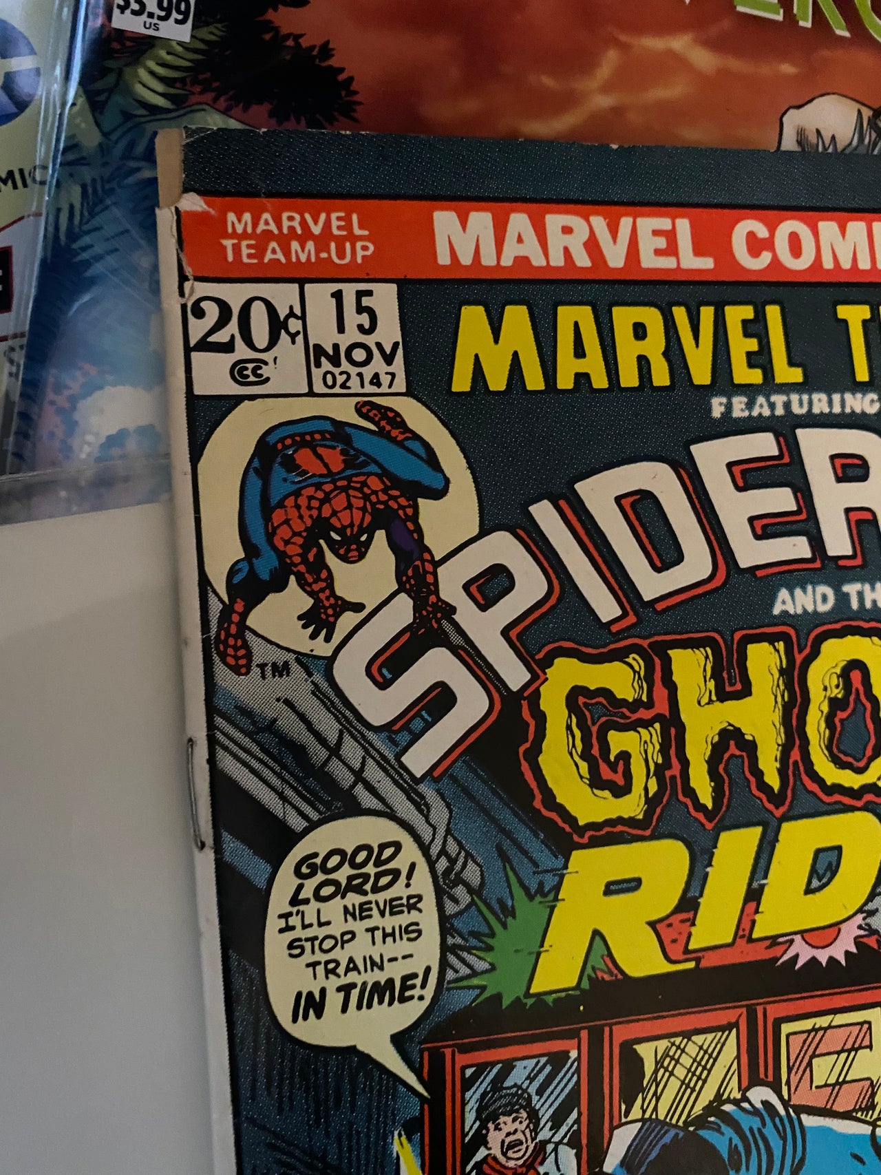 Marvel Team-Up #15 Marvel Comics 1973 * 1st Spider-Man & Ghost Rider Encounter+1st App. Orb